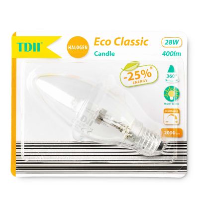 Energiebesparende halogeenlamp