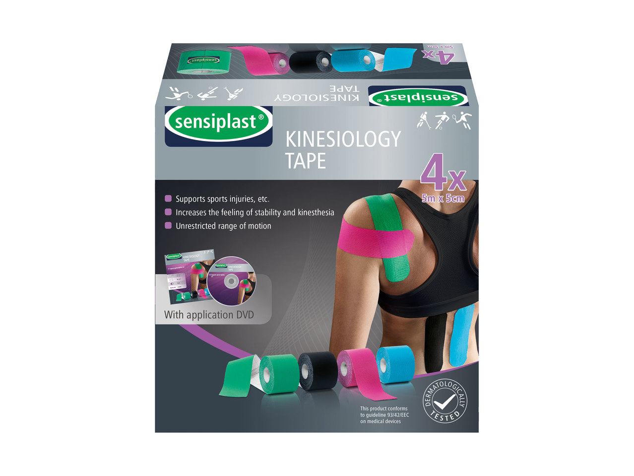 Sensiplast Kinesiology Tape1