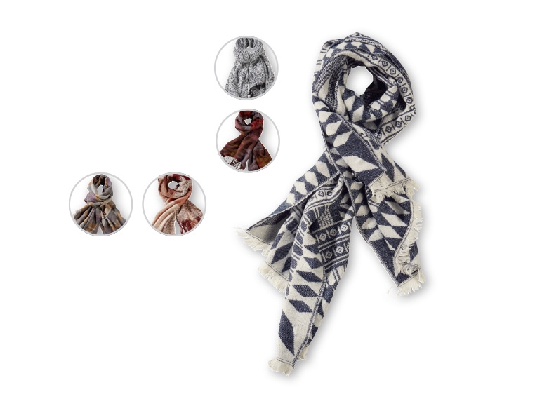 ESMARA Ladies' Scarf 64 x 200cm