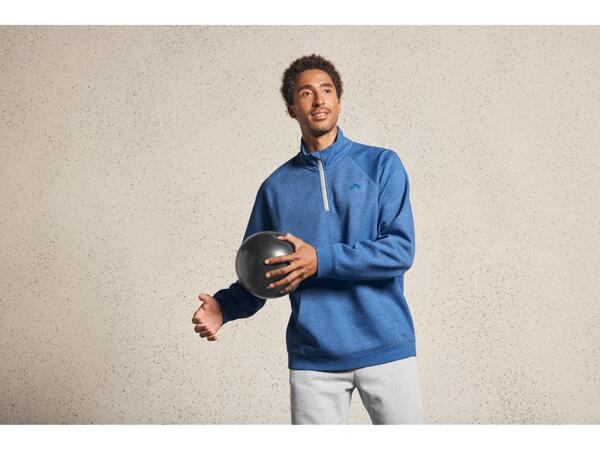 Men's half zip sweatshirt