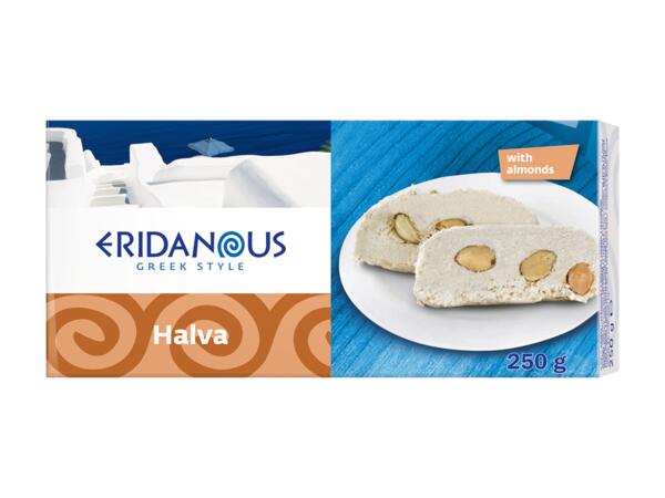 Halva med mandel