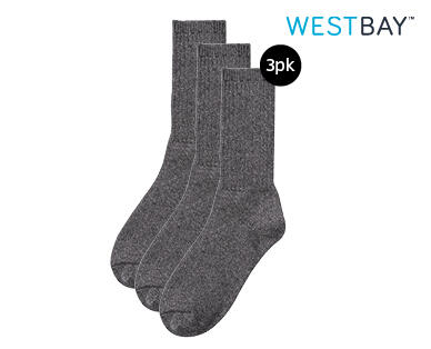 Men's Winter Crew Socks 3pk