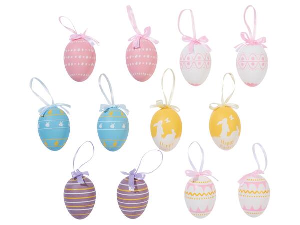 Easter egg decoration, 12 or 18 pieces