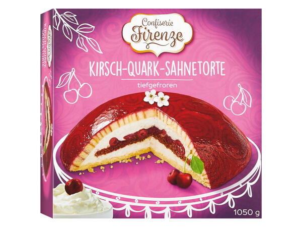 Kirsch-Topfen-Sahnetorte