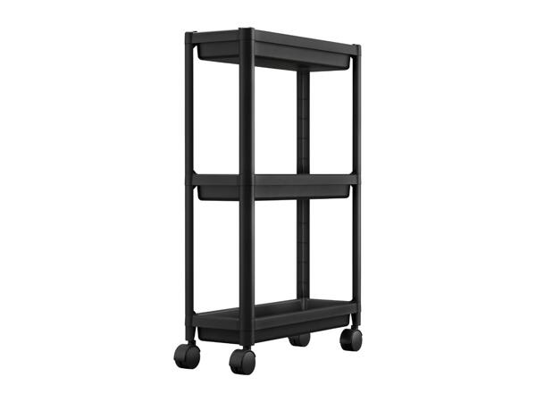 W5 Black Storage Trolley