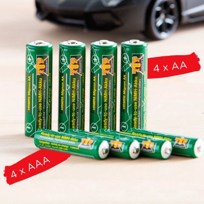 Aufladbare Batterien