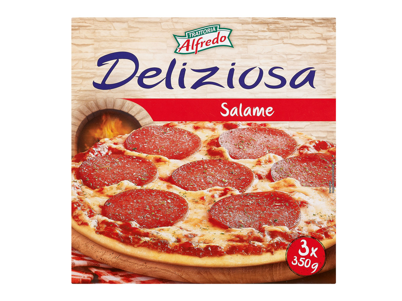 Steinofenpizza Salami