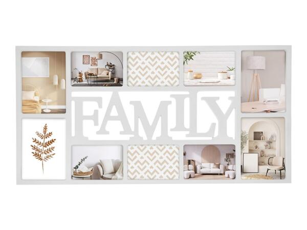 Livarno Home "Family" Collage Picture Frame