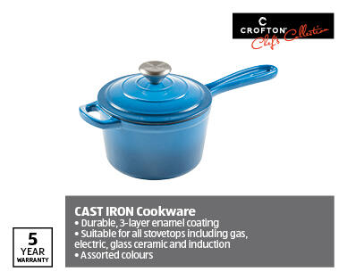 Cast Iron Saucepan 16cm