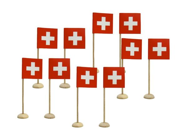 Drapeaux de table, set de 10