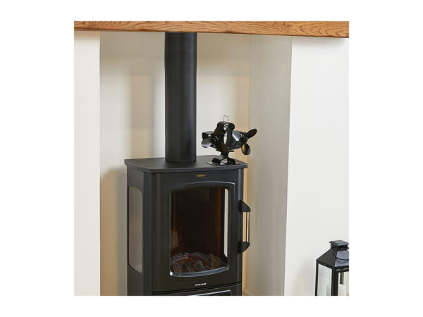 VonHaus 6 Blade Double Stove Fan
