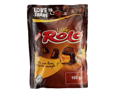 Cadbury Dairy Milk Orange Buttons 95g, Caramilk Buttons 90g or Nestlé Little Rolo 103g