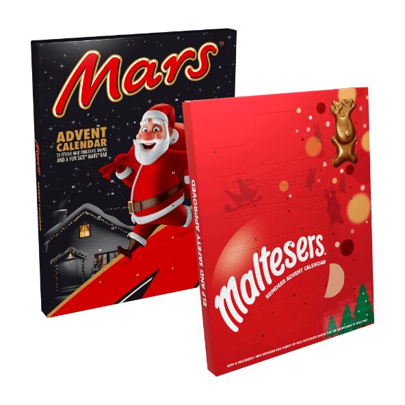 Mars eller Maltesers julekalender