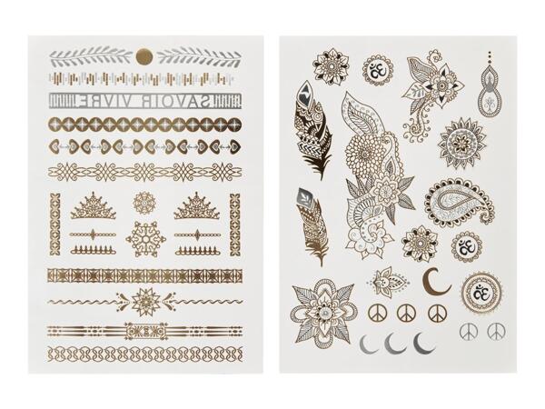 Cien Beauty Stick-On Tattoos