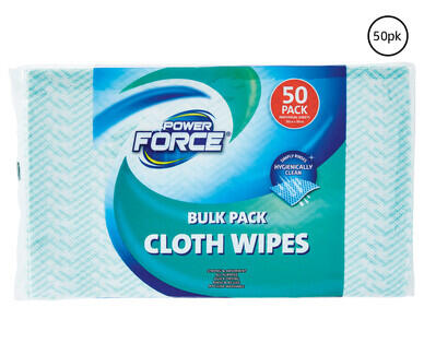 Cloth Wipes Bulk Pack 50pk