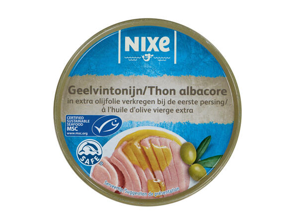 Thon albacore à l'huile d'olive