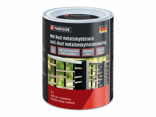 Parkside Metallskyddslack, 1 l