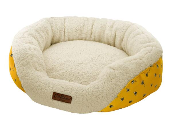 Cath Kidston Yellow Cosy Pet Bed - M/L