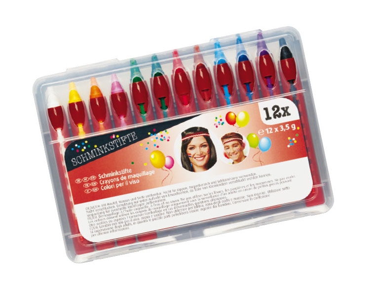 Crayons de maquillage, 12 pièces