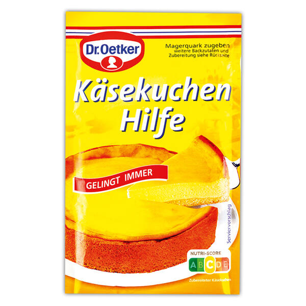 Käsekuchen Hilfe