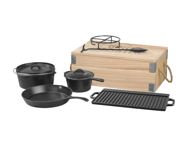 GRILLMEISTER(R) Dutch oven sæt