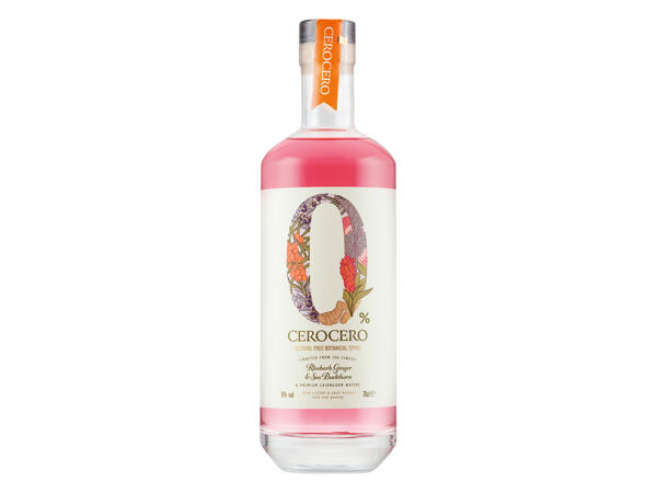 Cero Cero Rhubarb & Ginger Non-Alcoholic Gin