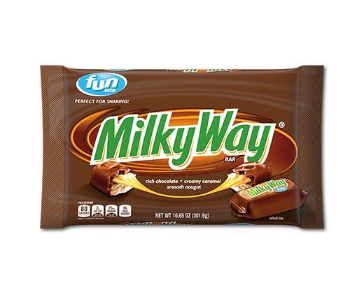 Mars 
 Milky Way or Twix Fun Size