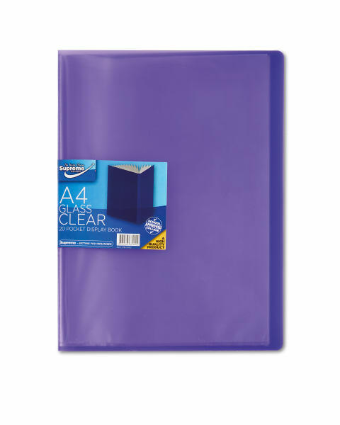 40 A4 Pocket Display Book