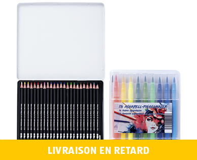 CRAYONS AQUARELLABLES