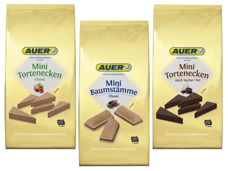 AUER Baumstämme/Tortenecken Minis