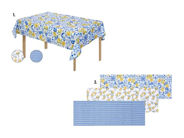 Nappe/set de chemins de table