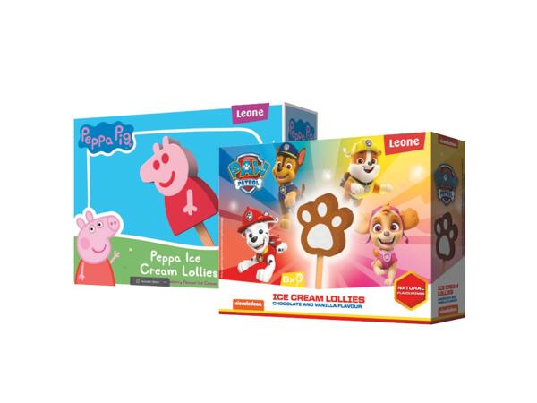 Ice Cream Paw Patrol or Peppa Pig