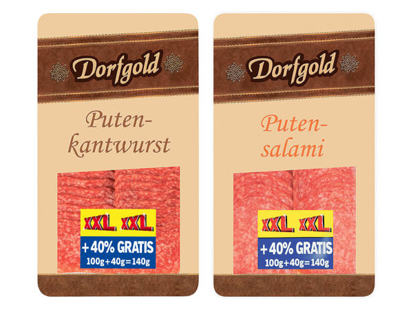 DORFGOLD Putenrohwurst