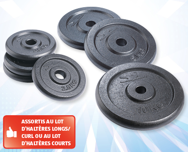 Lot de disques pour haltères CRANE(R)