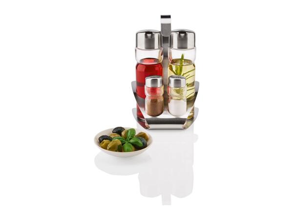 Ernesto Vinegar & Oil Sprayer/​Condiment Set/​Parmesan Container