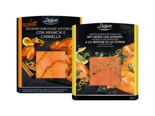 Lightly Smoked, Seasoned Salmon Slices