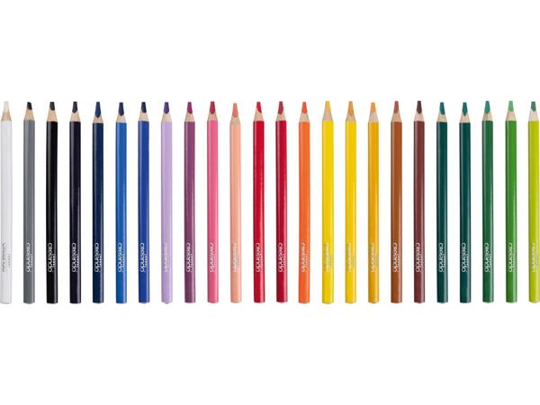 Colouring pencils, 24 pieces
