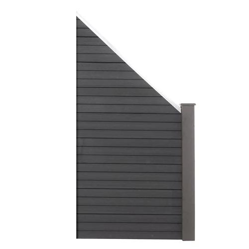 HOME DELUXE WPC Sichtschutzzaun CALLADO - Schrägelement