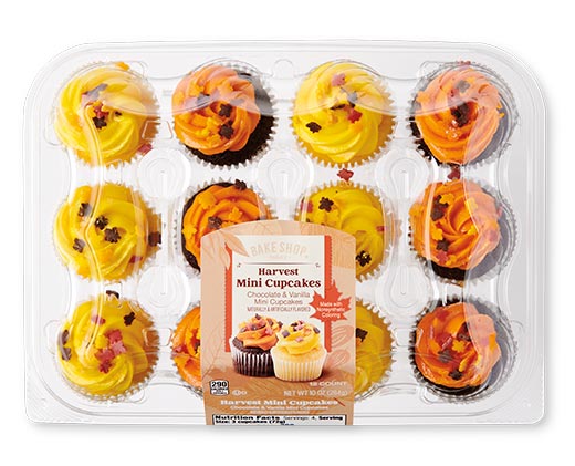 Bake Shop Mini Chocolate & Vanilla Cupcakes