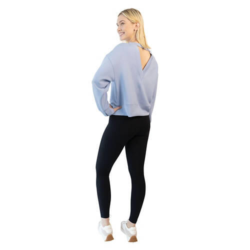 Ladies Premium Active Pullover - Blue, M