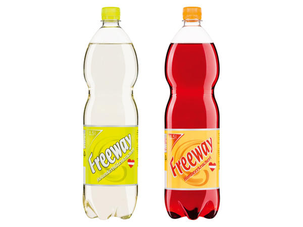 FREEWAY Himbeer- oder Holunderblütenlimonade