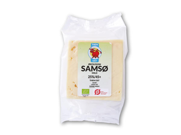 THEM Økologisk Samsø ost 45+