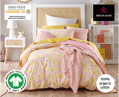 Organic Cotton Quilt Cover Set – Single Size