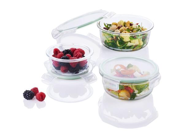 Livarno Home Food Storage Container Set - 3 Piece Set