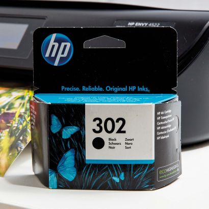 Cartouche d'impression noire HP(R) 302