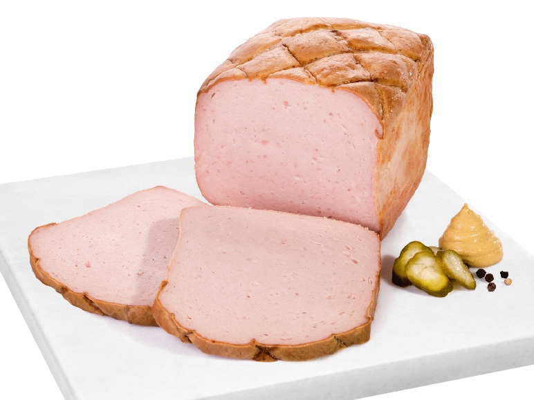 ECHT HERZHAFT Leberkäse mit Backkruste
