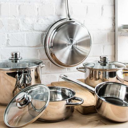 Batterie de casseroles, 5 pcs