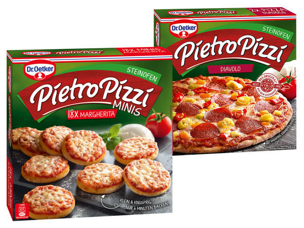 DR. OETKER Pietro Pizzi 2er oder Minis 18er