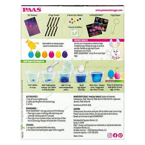 Easter Egg Decorating Kit - Neon