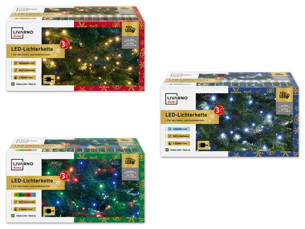 LED-Lichterkette, 100 LEDs